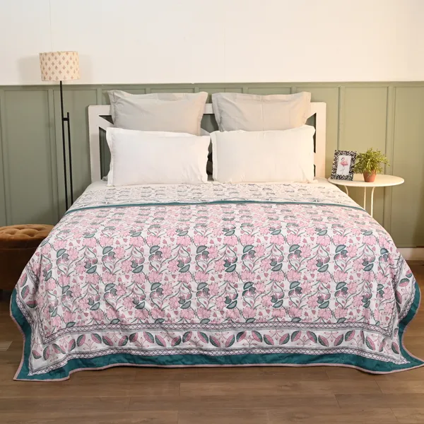 Dohar_Percale_Cotton_King_Size_Bedsheet