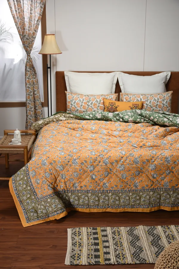 Percale_Cotton_200Tc_Multicolor_King_Size_Bedsheet