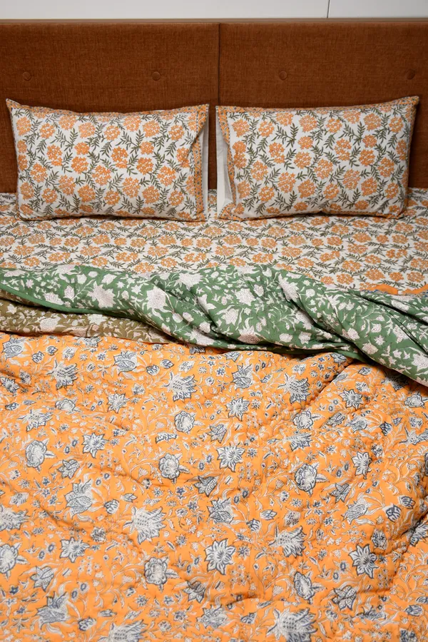 Percale_Cotton_200Tc_Multicolor_King_Size_Bedsheet