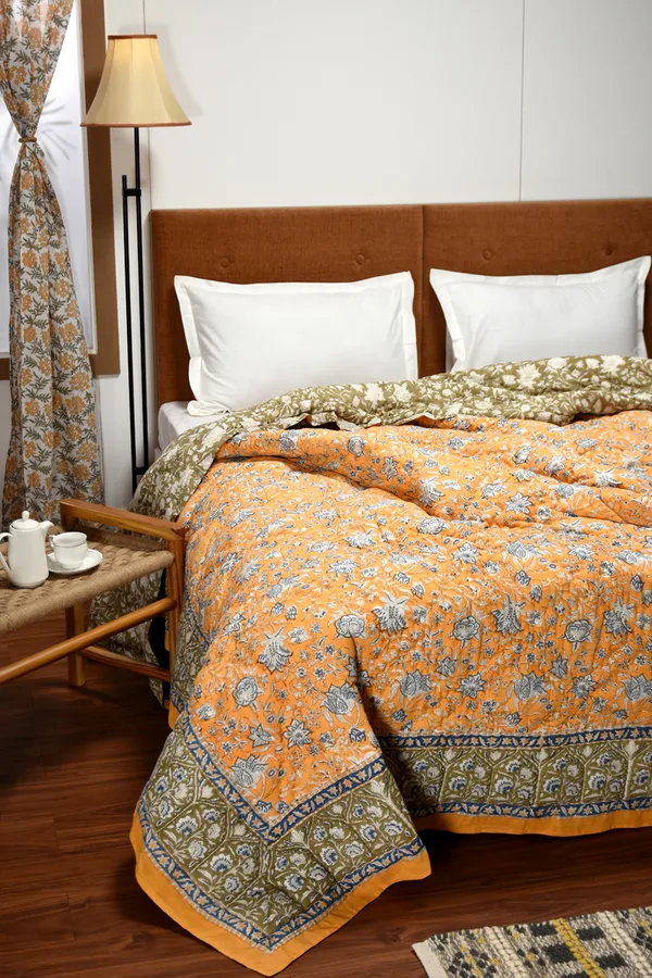 Percale_Cotton_200Tc_Multicolor_King_Size_Bedsheet