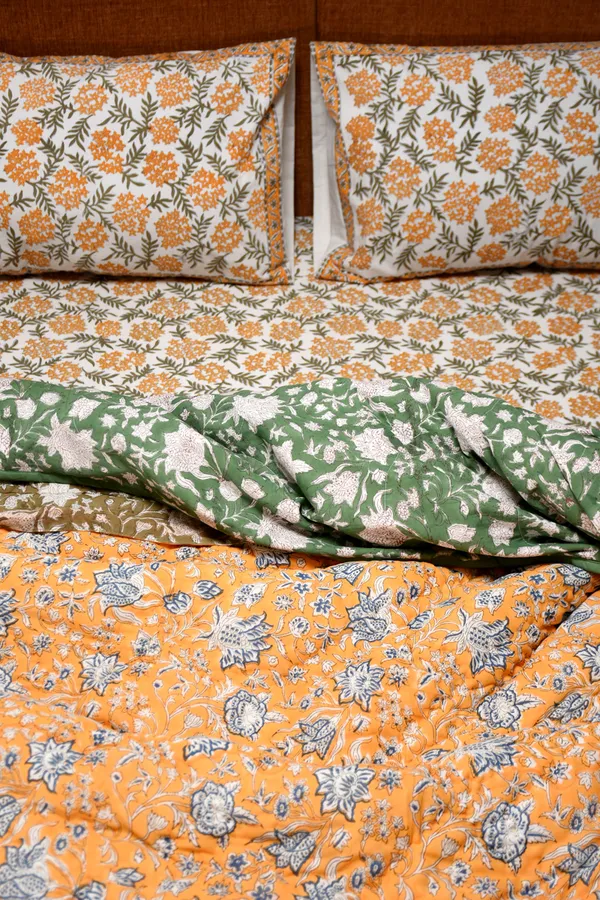 Percale_Cotton_200Tc_Multicolor_King_Size_Bedsheet