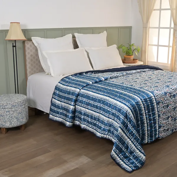 Percale_Cotton_200Tc_Multicolor_King_Size_Bedsheet