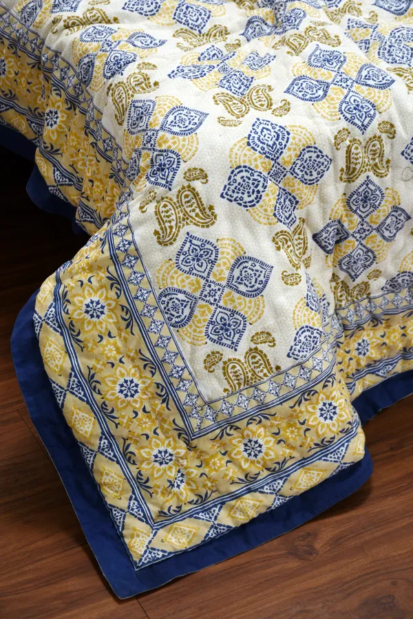 Percale_Cotton_200Tc_Multicolor_King_Size_Bedsheet