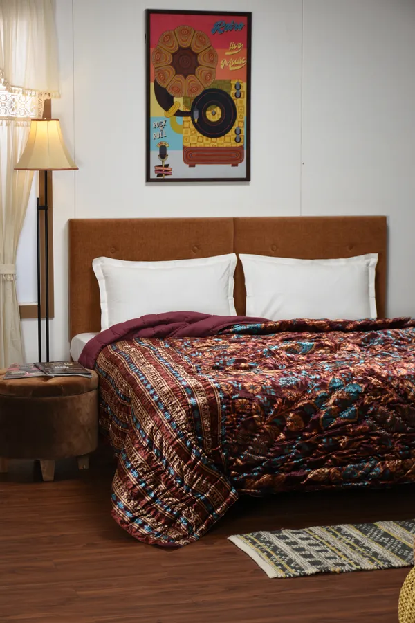 Percale_Cotton_200Tc_Multicolor_King_Size_Bedsheet