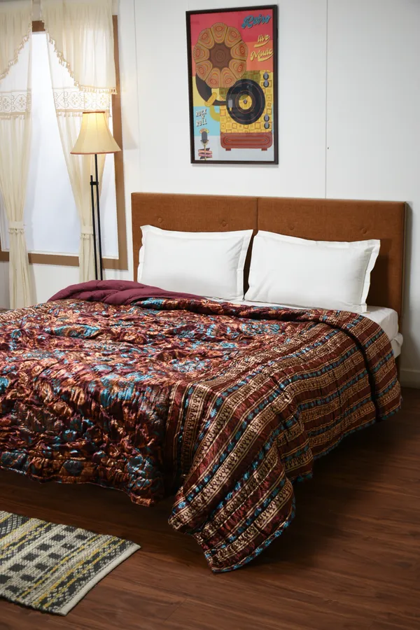 Percale_Cotton_200Tc_Multicolor_King_Size_Bedsheet