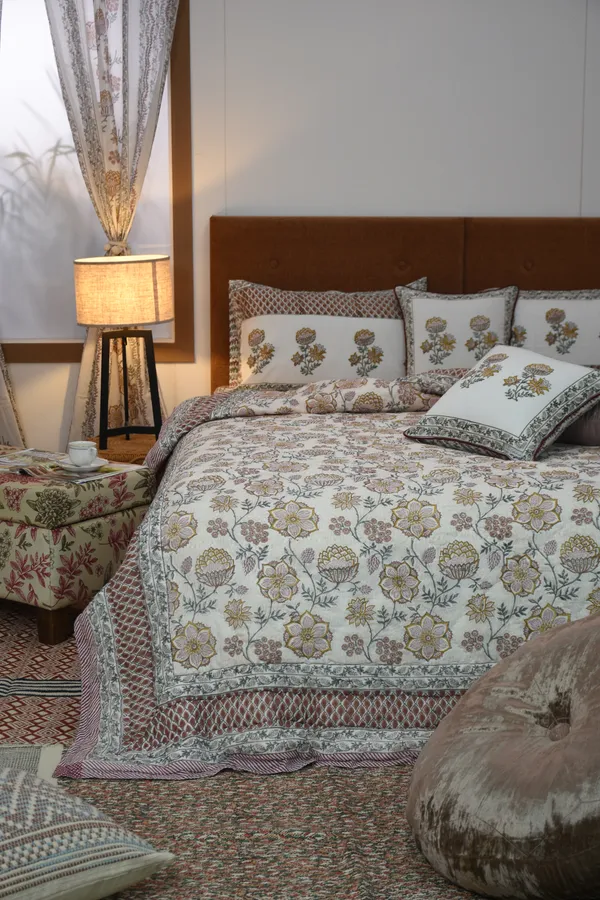 Percale_Cotton_200Tc_Multicolor_King_Size_Bedsheet