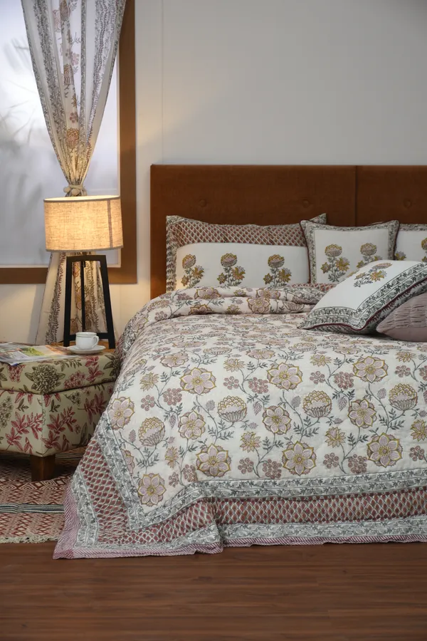 Percale_Cotton_200Tc_Multicolor_King_Size_Bedsheet