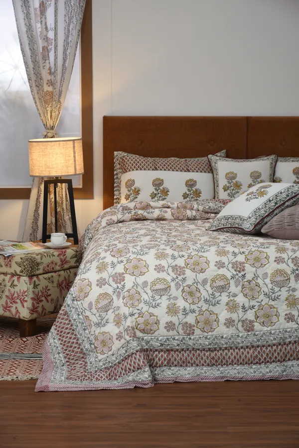 Percale_Cotton_200Tc_Multicolor_King_Size_Bedsheet
