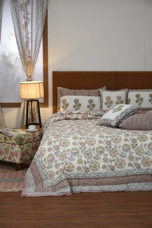 Percale_Cotton_200Tc_Multicolor_King_Size_Bedsheet