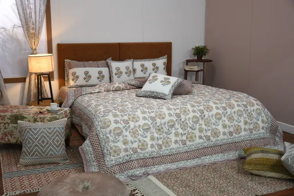 Percale_Cotton_200Tc_Multicolor_King_Size_Bedsheet