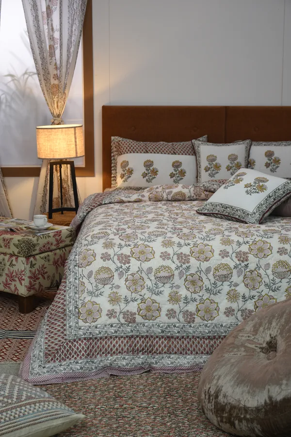 Percale_Cotton_200Tc_Multicolor_King_Size_Bedsheet