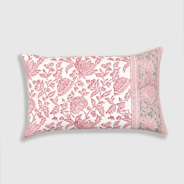 Percale_Cotton_Block_Print_Pink_King_Size_Bedsheet