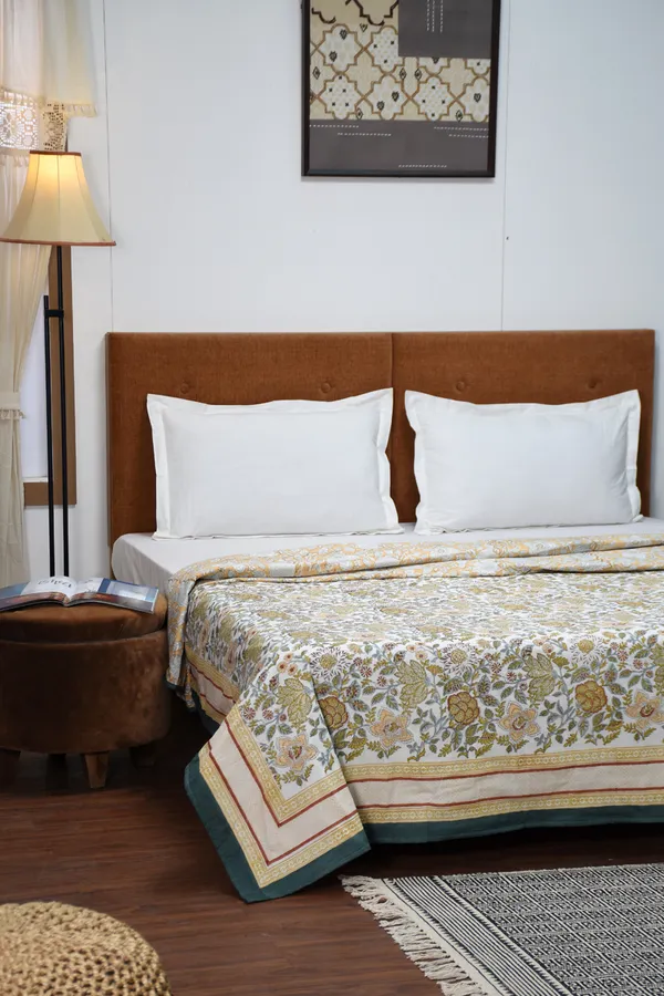 Dohar_Percale_Cotton_King_Size_Bedsheet