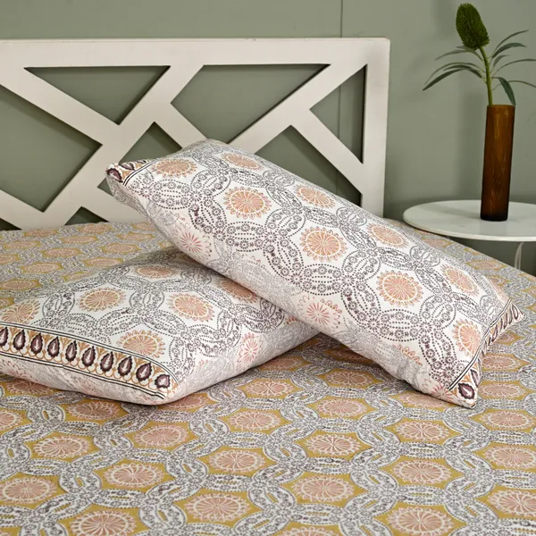 Block_Print_Percale_Cotton_King_Size_Bedsheet