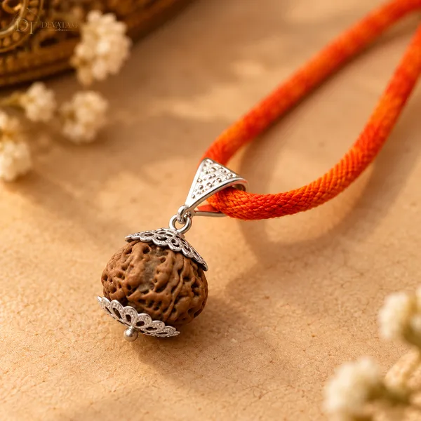 Red_Cord_5_Mukhi_Nepali_Rudraksha_Pendant_Unisex