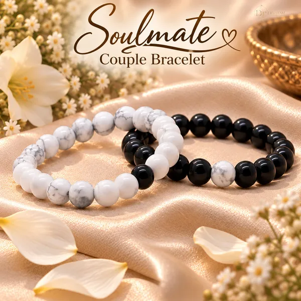 Black_And_White_Beaded_Couple_Bracelets_For_Couples