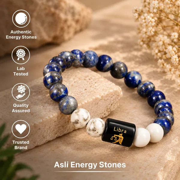 Blue_Gemstone_Beaded_Libra_Bracelet_For_Unisex