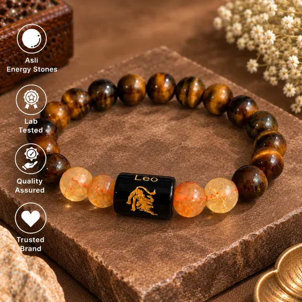 Tiger_Eye_Citrine_Bead_Zodiac_Bracelet_For_Unisex