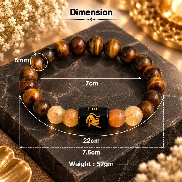 Tiger_Eye_Citrine_Bead_Zodiac_Bracelet_For_Unisex