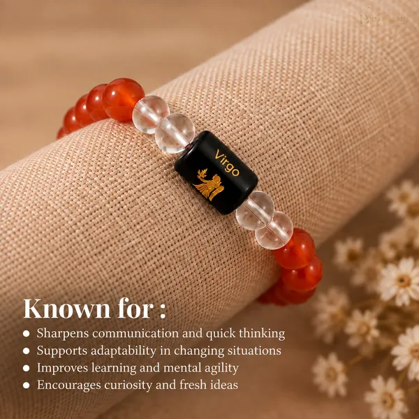 Red_Beaded_Virgo_Crystal_Bracelet_For_Unisex