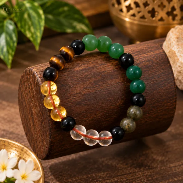 Multicolour_Gemstone_Beaded_Dhan_Yog_Bracelet_Unisex