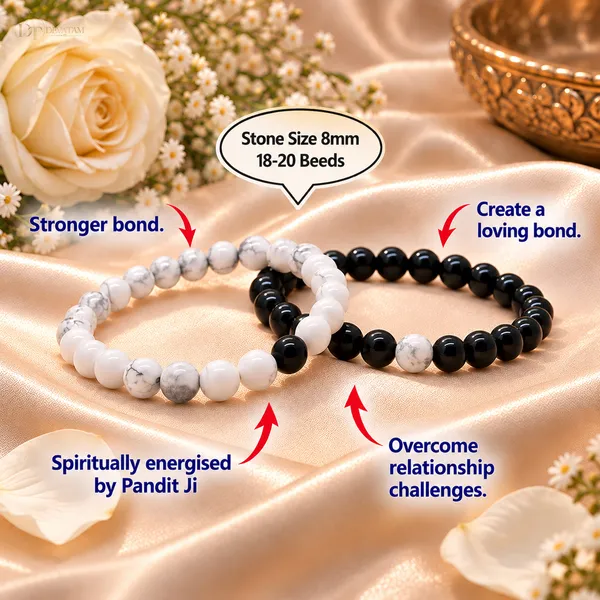 Black_And_White_Beaded_Couple_Bracelets_For_Couples