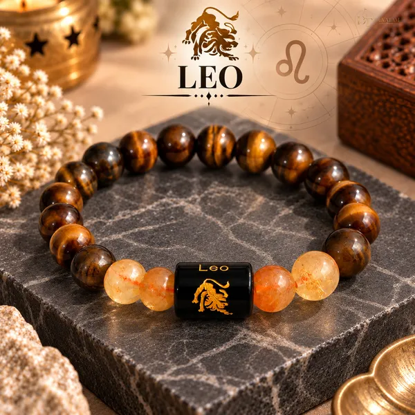 Tiger_Eye_Citrine_Bead_Zodiac_Bracelet_For_Unisex