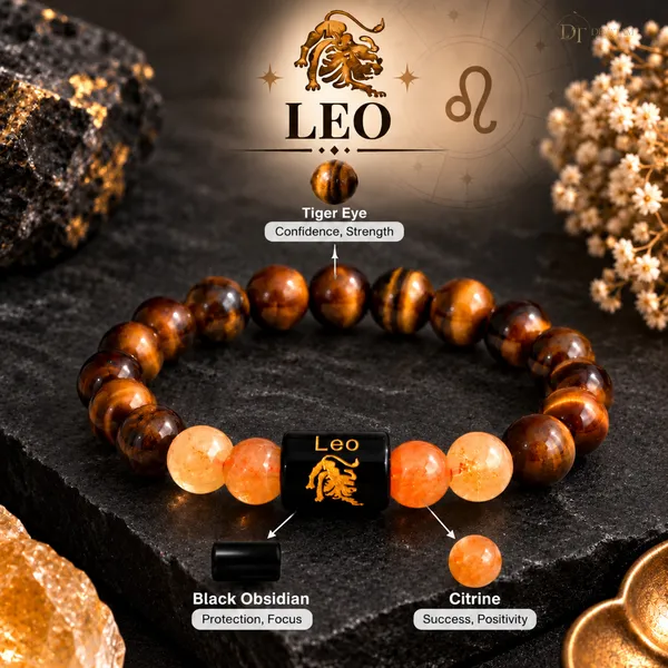 Tiger_Eye_Citrine_Bead_Zodiac_Bracelet_For_Unisex