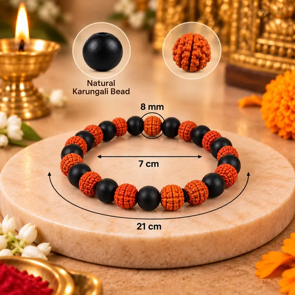 karungali_and_Rudraksha_Bracelet_Unisex