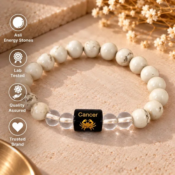 White_Beaded_Cancer_Zodiac_Bracelet