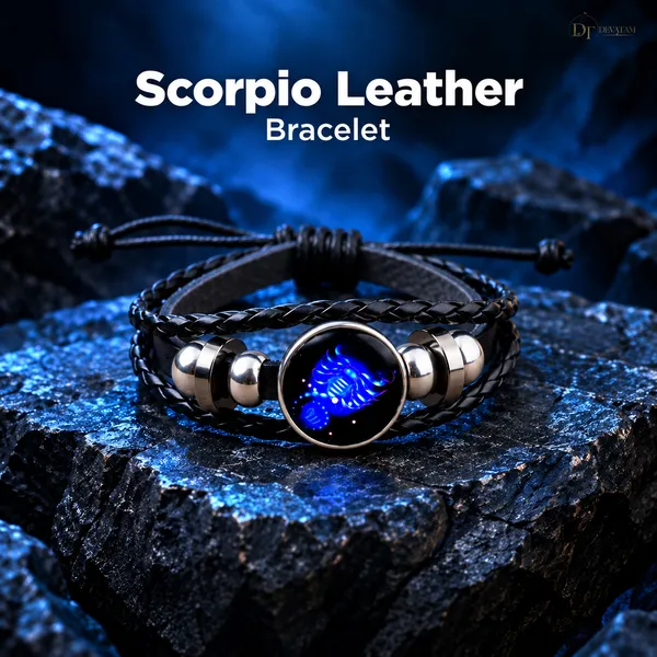Black_Leather_Braided_Zodiac_Bracelet_For_Unisex