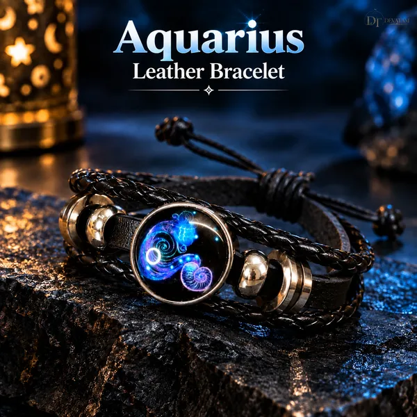 Black_Braided_Zodiac_Bracelet_For_Men