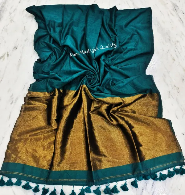 Teal_Masrise_Cotton_Woven_Traditional_Saree_For_Women