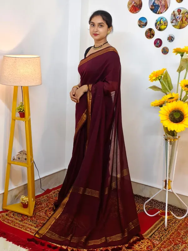 Maroon_Mangalgiri_cotton_saree_