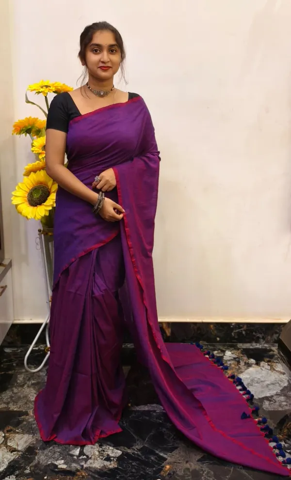 Purple_Masrise_Cotton_Woven_Tassel_Border_Saree_For_Women