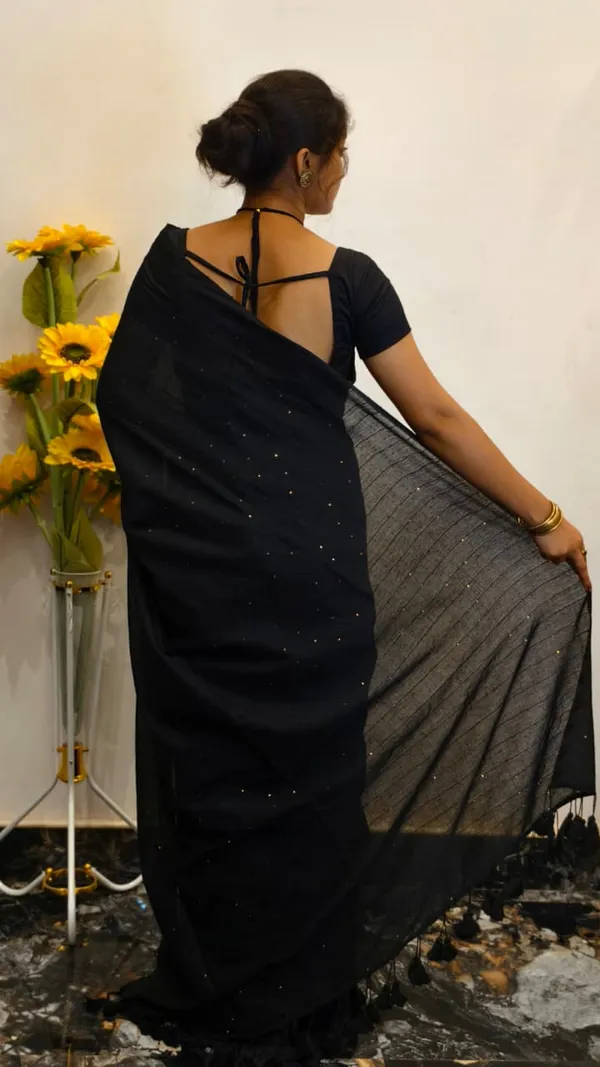 Black_Masrise_Cotton_Embellished_Saree_For_Women