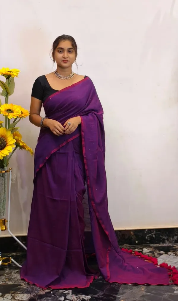 Purple_Masrise_Cotton_Embellished_Saree_For_Women