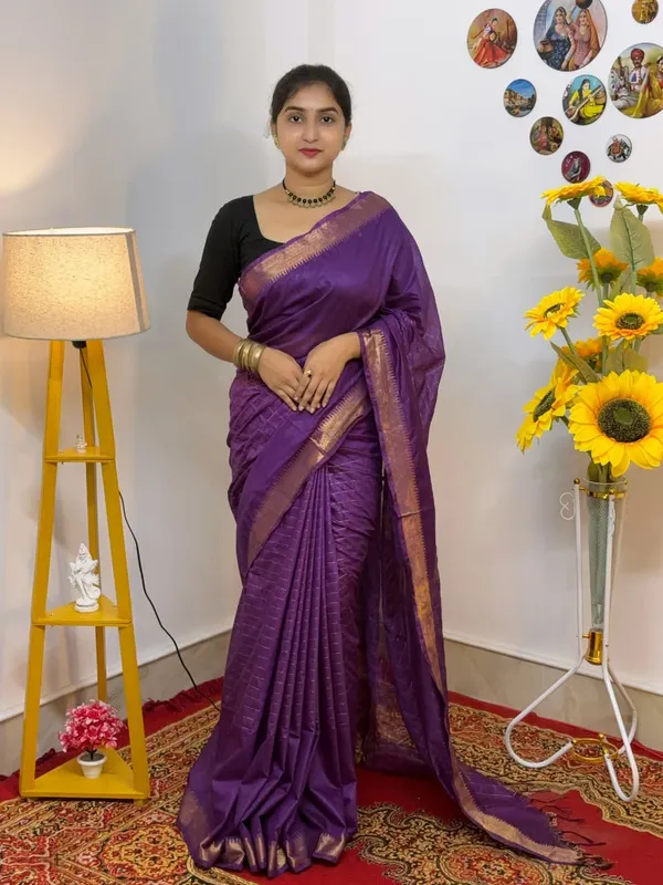 Purple_Traditional_Saree_for_Women