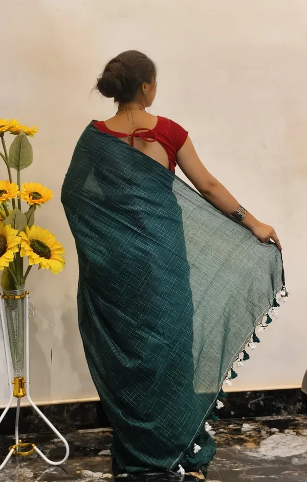 Green_Masrise_Cotton_Geometric_Print_Saree_For_Women