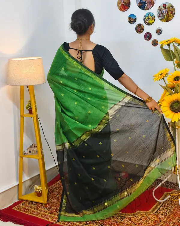 Green_semi_maheshwari_saree_
