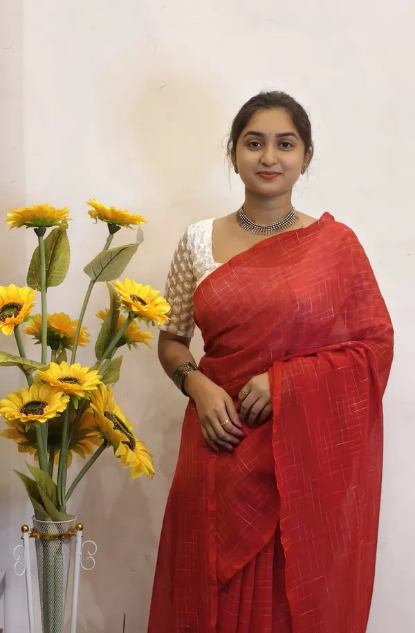 Red_Masrise_Cotton_Woven_Saree_For_Women