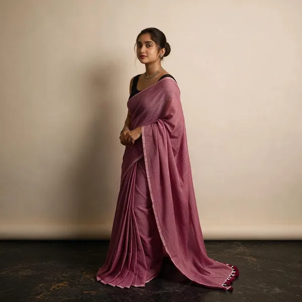 Mauve_Masrise_Cotton_Solid_Saree_For_Women