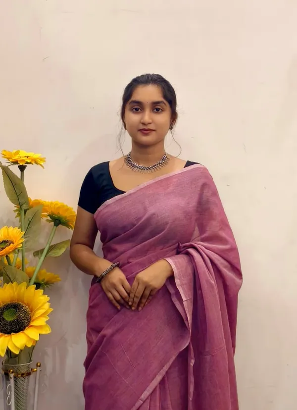 Mauve_Masrise_Cotton_Solid_Saree_For_Women