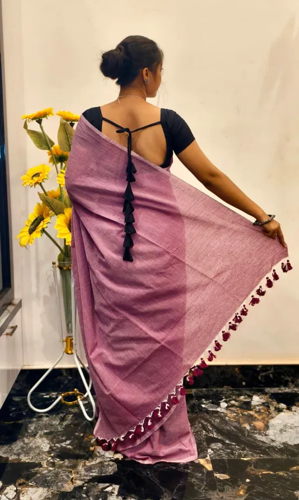Mauve_Masrise_Cotton_Solid_Saree_For_Women