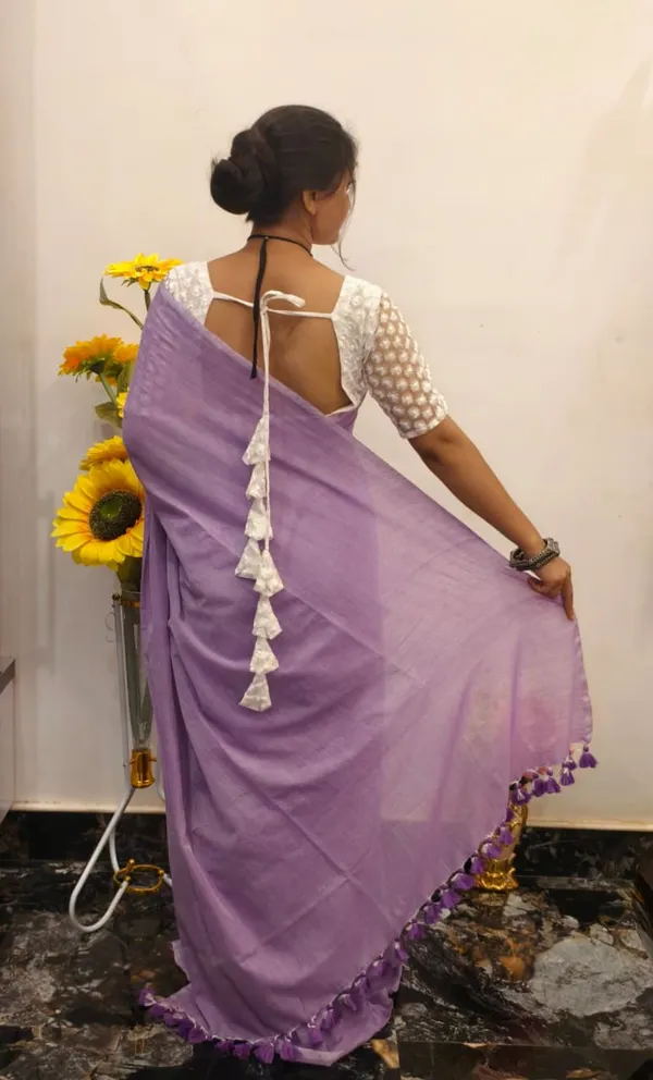 Lavender_Masrise_Cotton_Solid_Saree_For_Women