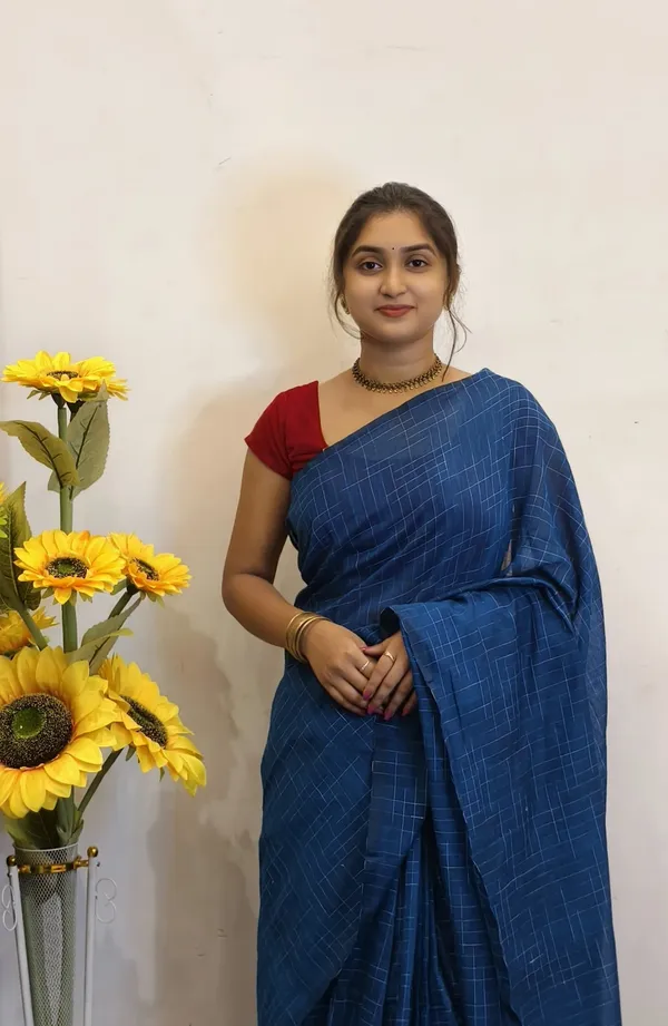 Blue_Masrise_Cotton_Geometric_Print_Saree_For_Women