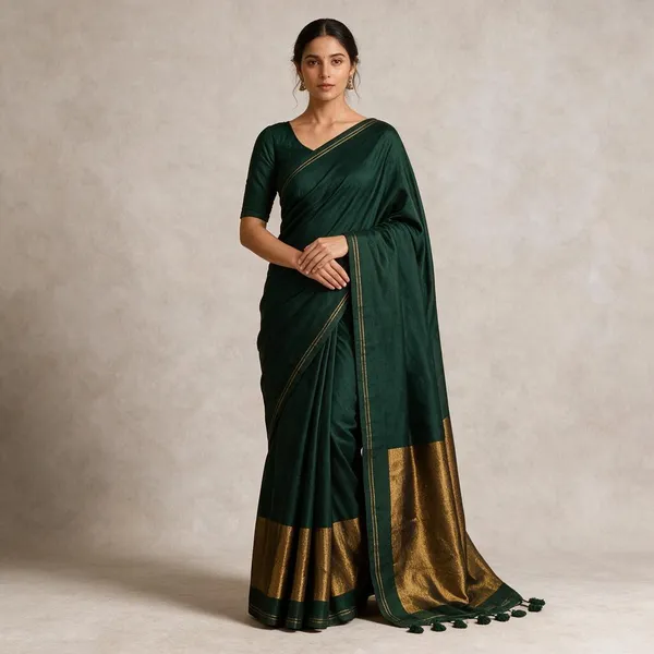Green_Masrise_Cotton_Woven_Traditional_Saree_For_Women