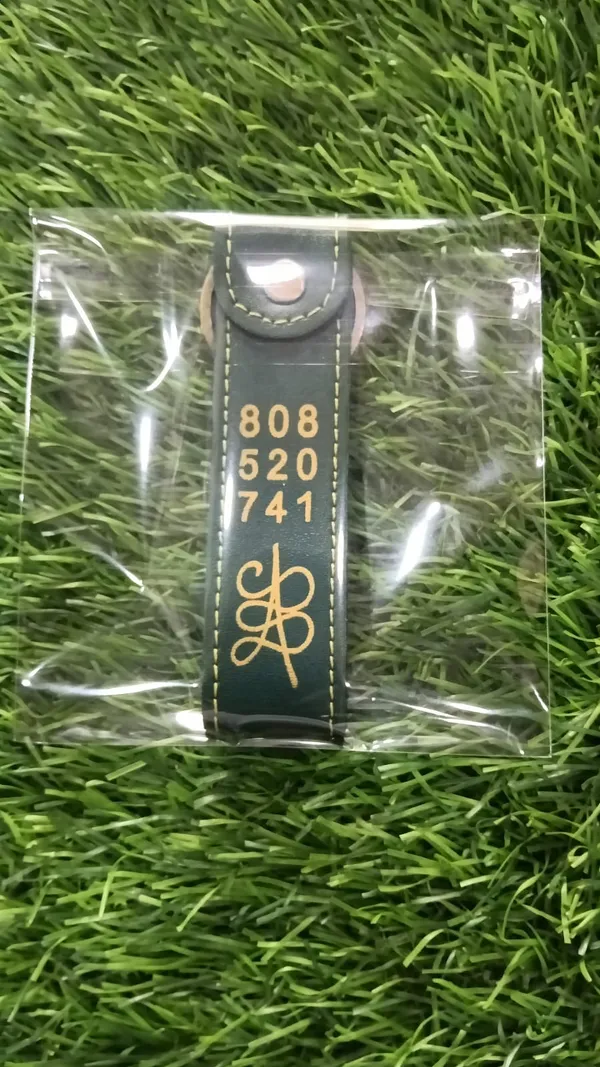 Green_Faux_Leather_Printed_Keychain_Set_-_Pack_of_2