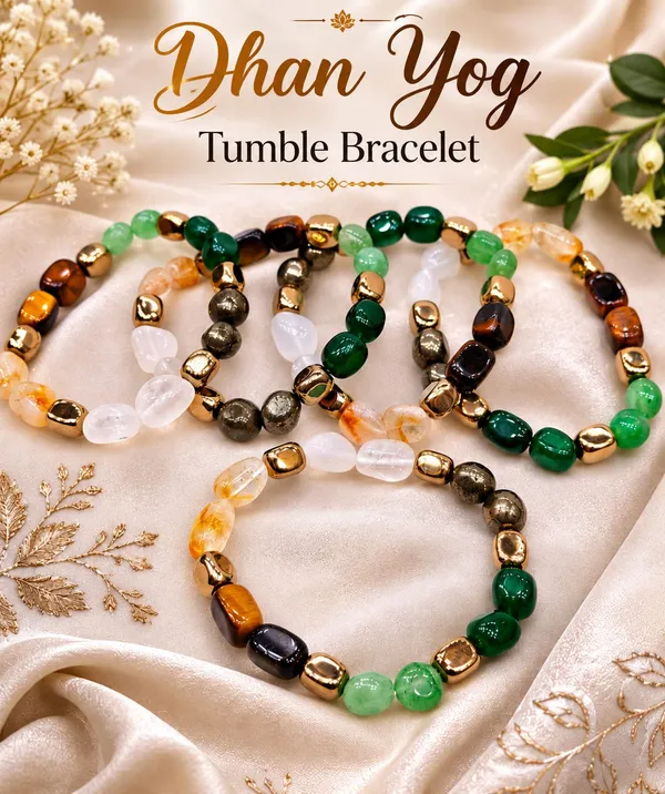 Multicolour_Crystal_Beaded_Tumble_Bracelet_For_Unisex_Set_Of_5