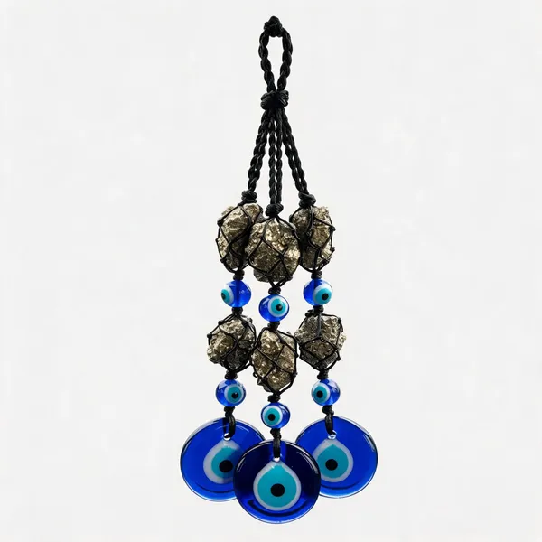 Blue_Evil_Eye_Disc_Beaded_Car_Hanging_Ornament